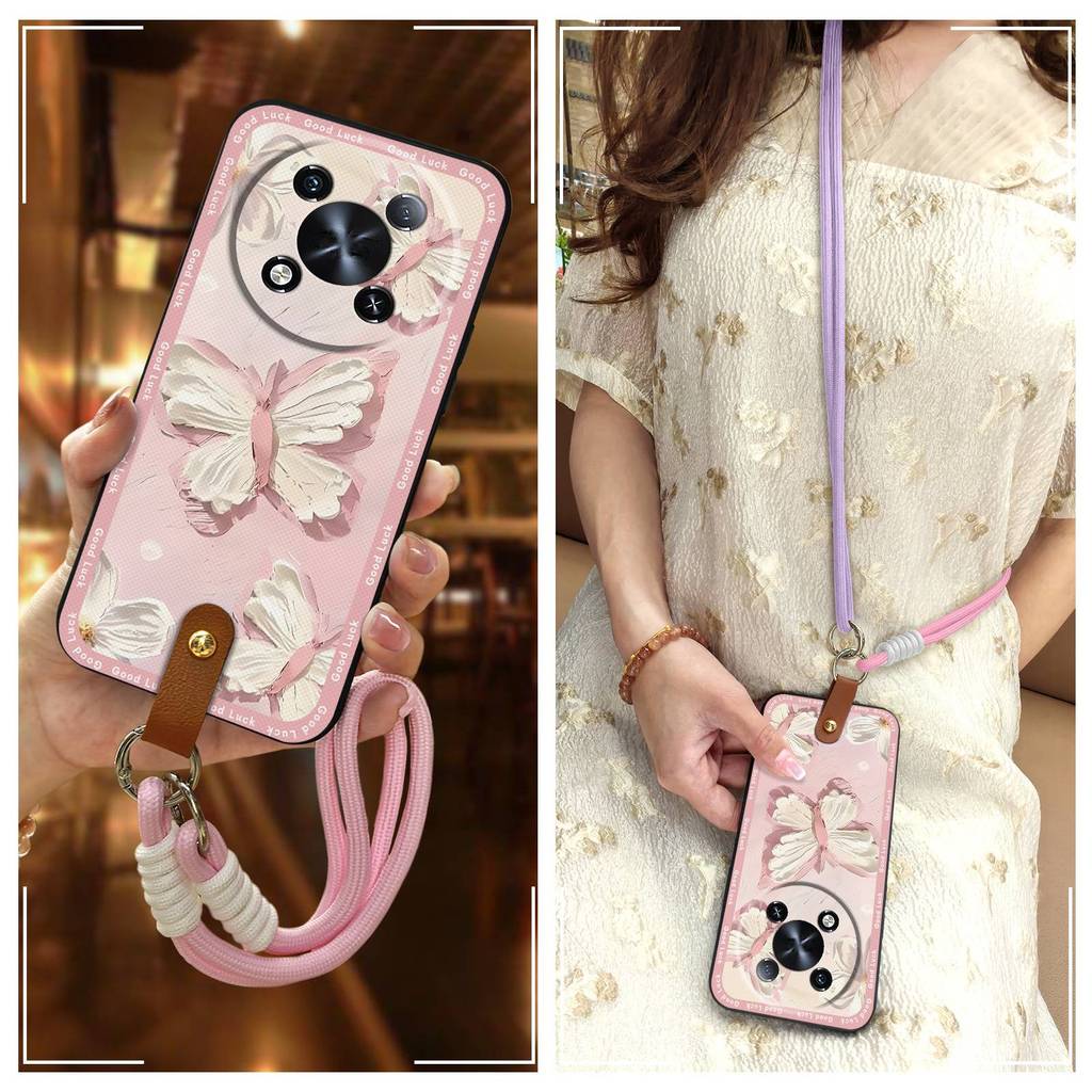 สร้อยคอการ์ตูนเคสโทรศัพท์สําหรับItel RS4/S666LNเต็มห่อสกปรกทนแนวทแยงป้องกันฝุ่นแฟชั่นการออกแบบกันน้ํ