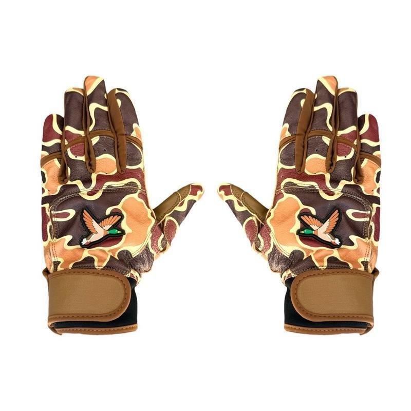 Duck Hunter Camo Baseball Gloves; High Quality Camo Baseball Gloves