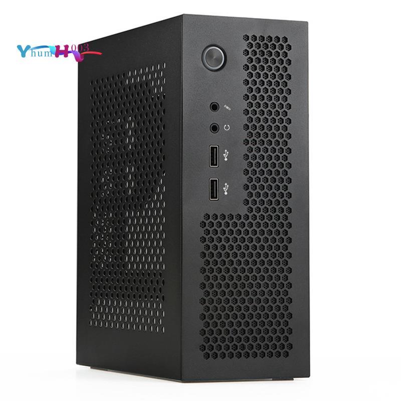 [yhumh003]A09 HTPC เคสคอมพิวเตอร์ Mini ITX Gaming PC Chassis แชสซีเดสก์ท็อป USB2.0 เคสคอมพิวเตอร์เคส