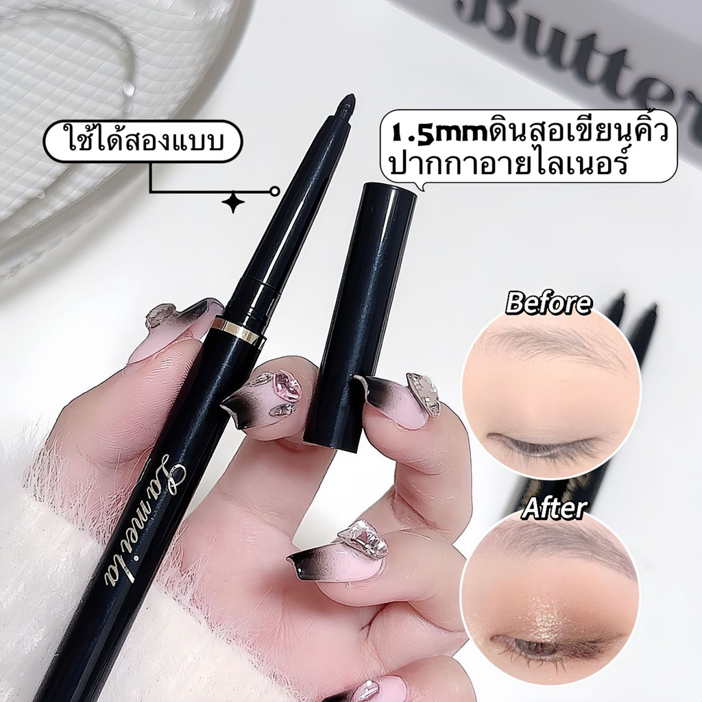 ZZ-shop: ปากกาอายไลเนอร์เจล ติดทนนาน กันน้ํา กันเหงื่อ นุ่มลื่น ใช้งานง่า EB6528… ราคา ถูกที่สุด ดีลบีเคเค แกลเลอรีภาพที่ 3