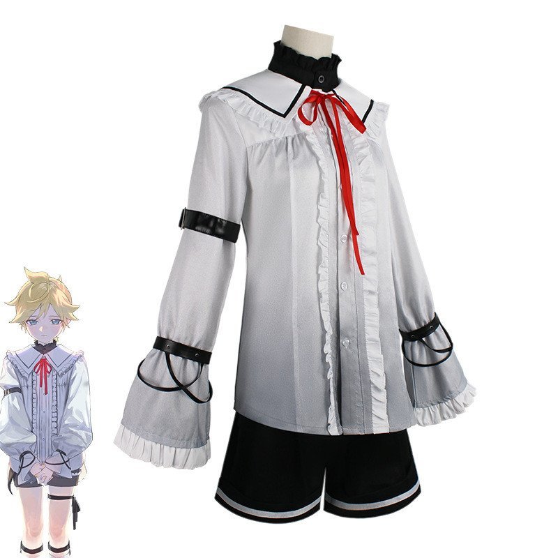 Project Sekai สีสัน Stage กับ Hatsune Miku และ.Cosplay เสื้อผ้า Kagamine Rin & Len