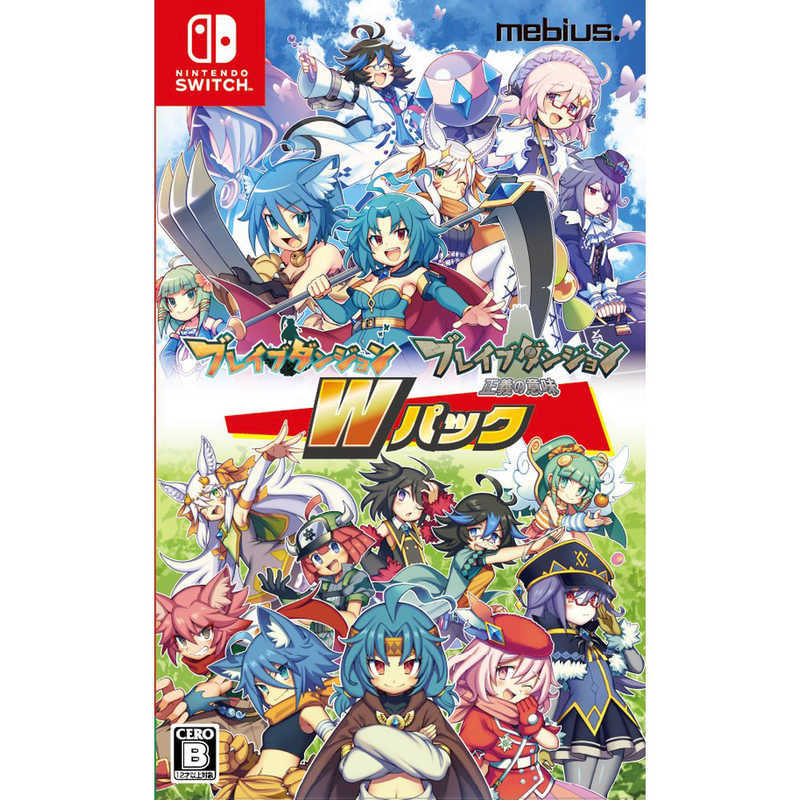 Mobius Switch Game Software Brave Dungeon Double Pack Standard Edition HAC-P-BH78A