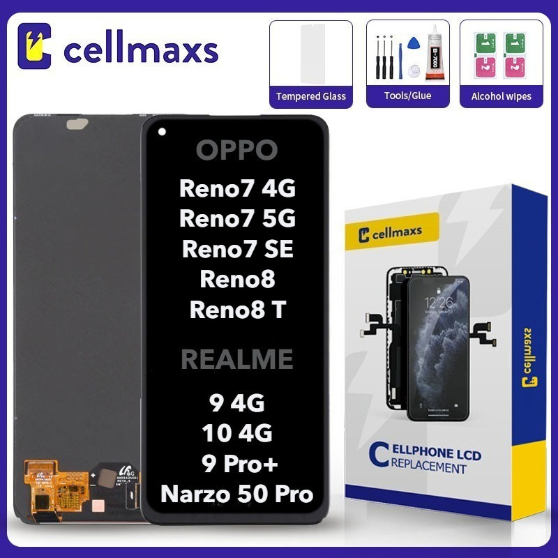 สําหรับ OPPO A78 4G Reno7 SE Reno8 T F21 Pro ค้นหา X5 Lite REALME 9 10 9 Pro + 4G Narzo 50 Pro 60 On