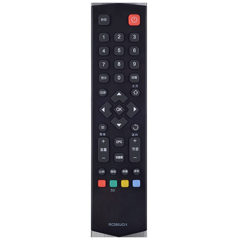รีโมทคอนโทรลที่เหมาะสำหรับทีวี TCL LCD รุ่น RC260JCI1 RC260JC11 L48A71 L42F1510B