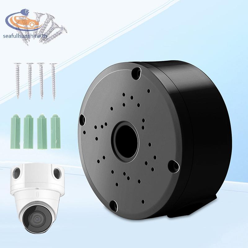 Seaf>Ck CCTV Camera Bracket Junction Box Cable Deep Base Camera Mount Bracket Round Bracket สําหรับก