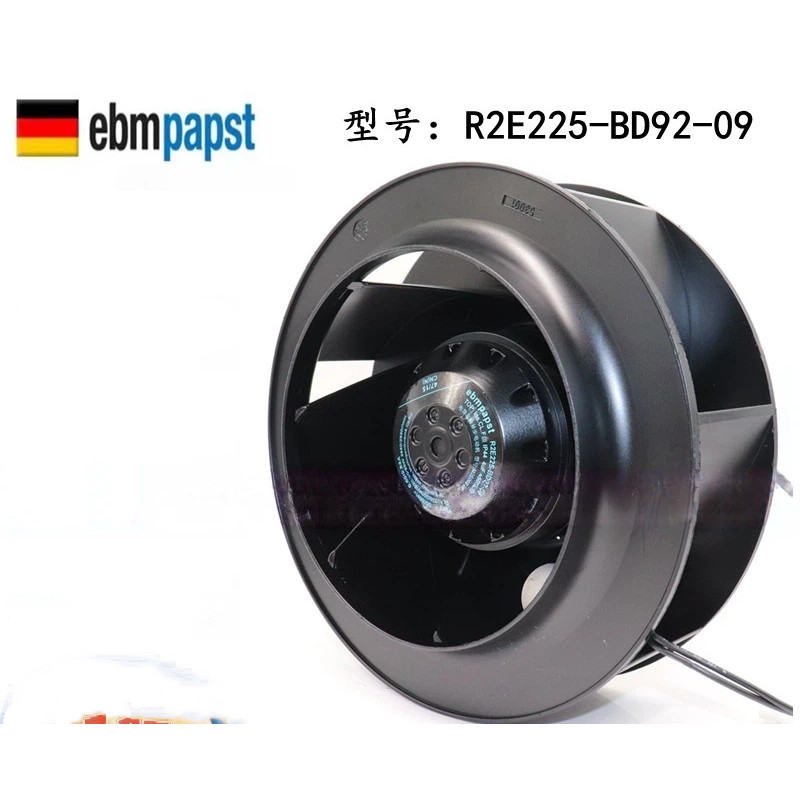 เยอรมนี R2E225-BD92-09 230V M2E068-DF พัดลมฟอกอากาศเทอร์โบ