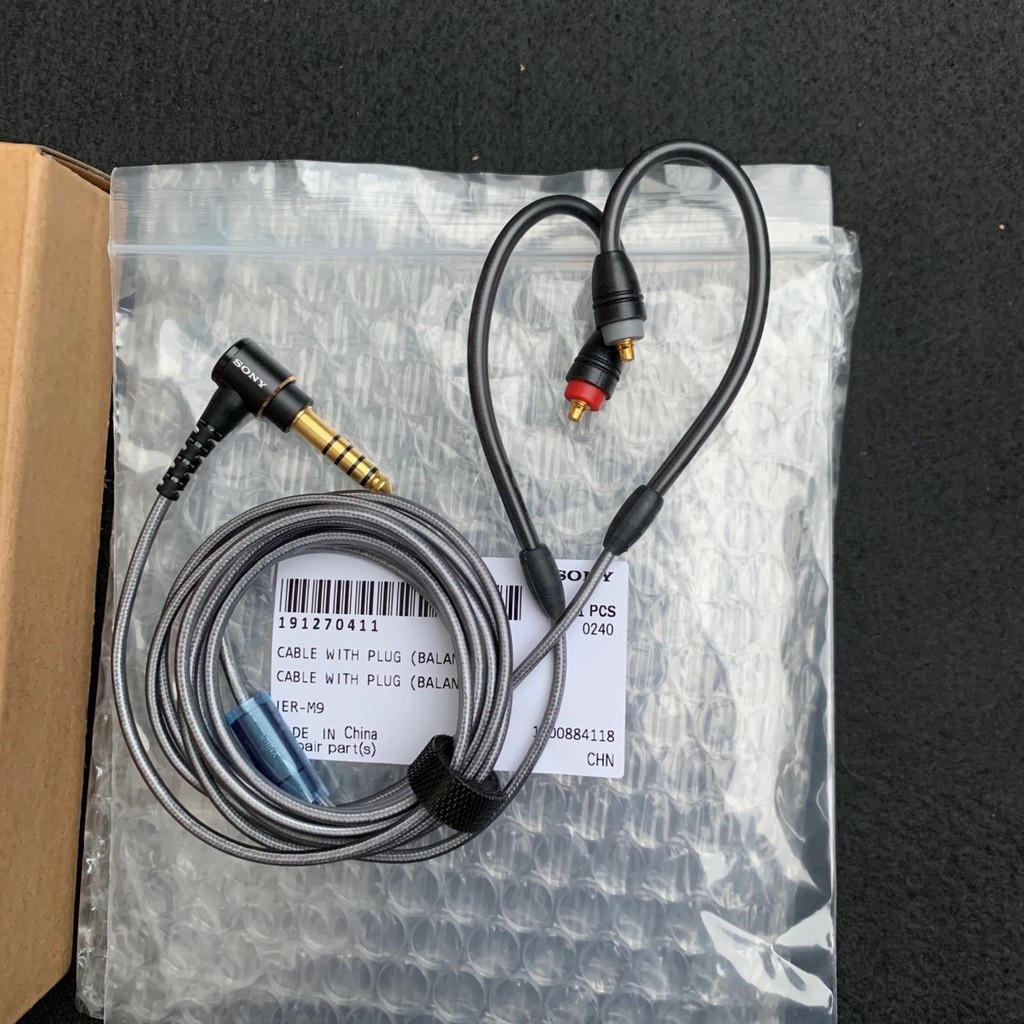 Sony/Sony IER-Z1R 4.4 Balanced Original Cable สายหูฟัง IER-M9 XBA-Z5/N3AP สายอัพเกรด