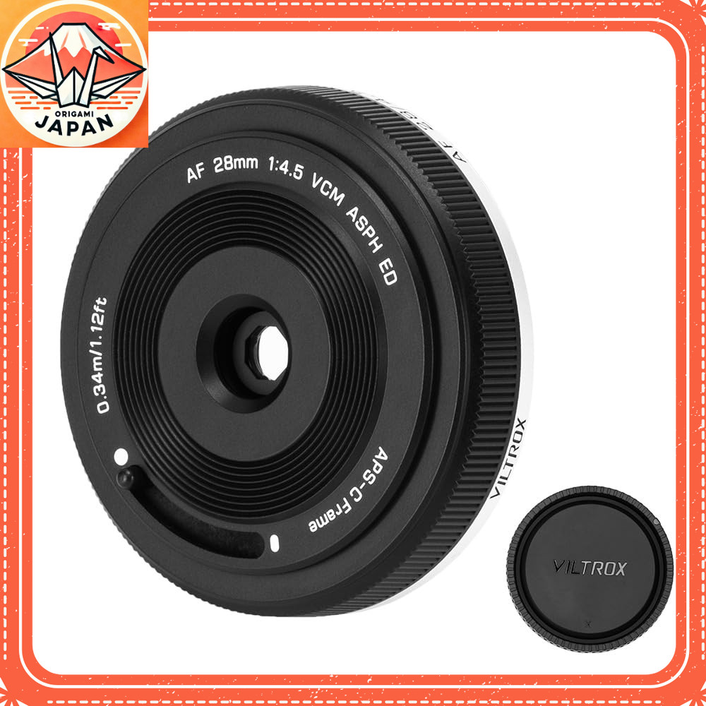 VILTROX AF 28 มม. F4.5 XF APS-C Pancake เลนส์มุมกว้างเลนส์ x เมานต์อัตโนมัติโฟกัสแบบบางเฉียบโฟกัสขนา