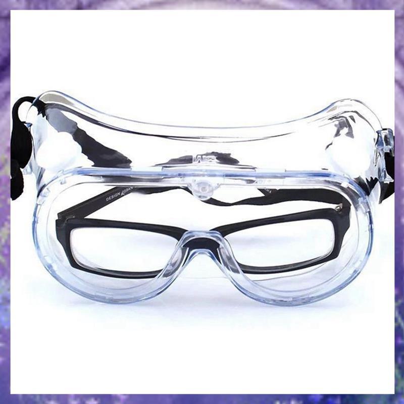 1621 แว่นตา Goggle Anti-Impact PC เคมี Splash ANSI Z87 มาตรฐานความปลอดภัยป้องกันส่วนบุคคล UV ป้องกัน