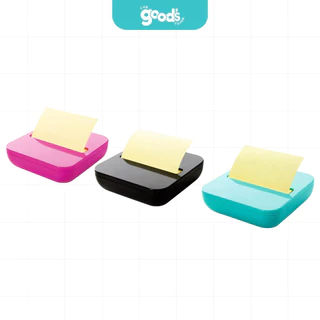 แท่นใส่กระดาษโน้ต 3M POST-IT Pop-Up รุ่น OL-330-PD เติมกระดาษได้ สำหรับกระดาษโน้ตแบบกาวต่อเนื่อง (จำนวน1ชิ้น)