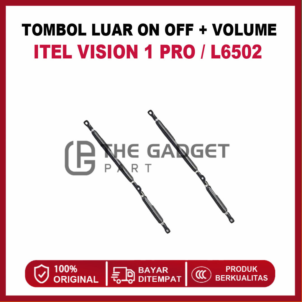 TOMBOL OUTER ปุ่มปิด + ปริมาณ INFINIX ITEL VISION 1 PRO / L6502