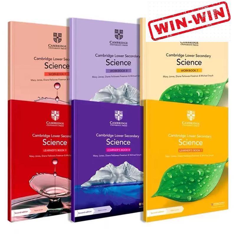 VV888 Cambridge Lower วิทยาศาสตร์รอง 2nd Learners Book /Workbook ระดับ 7/8/9 ตําราเรียนนักเรียนระดับ