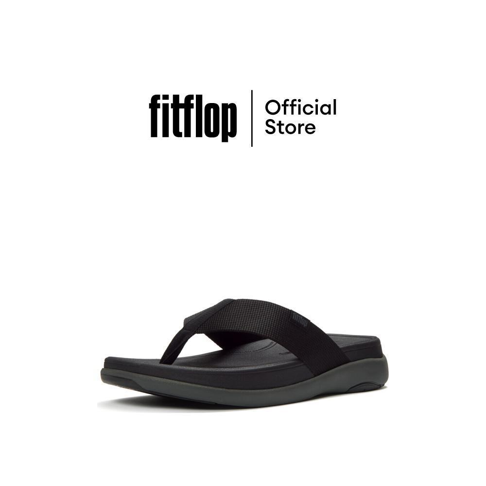 FITFLOP F-MODE GO TEXTURED-WEBBING T/P รองเท้าแตะแบบหูหนีบผู้ชาย รุ่น A1W-A69 สี DESERT TAN