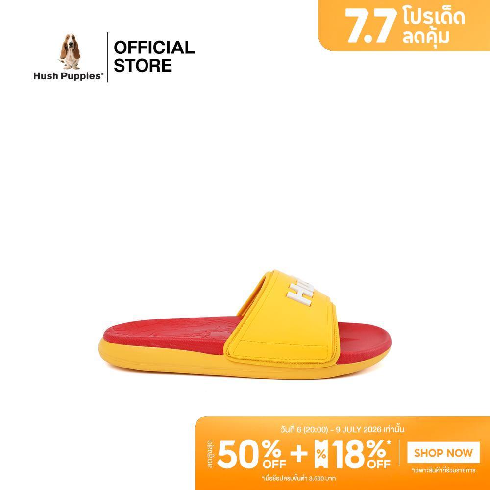Hush Puppies รองเท้าผู้ชาย รุ่น JOSE "Walk Your Color” Collection HP PHSFQ2026YR - สีแดง/เหลือง (รองเท้าแตะแบบสวม)