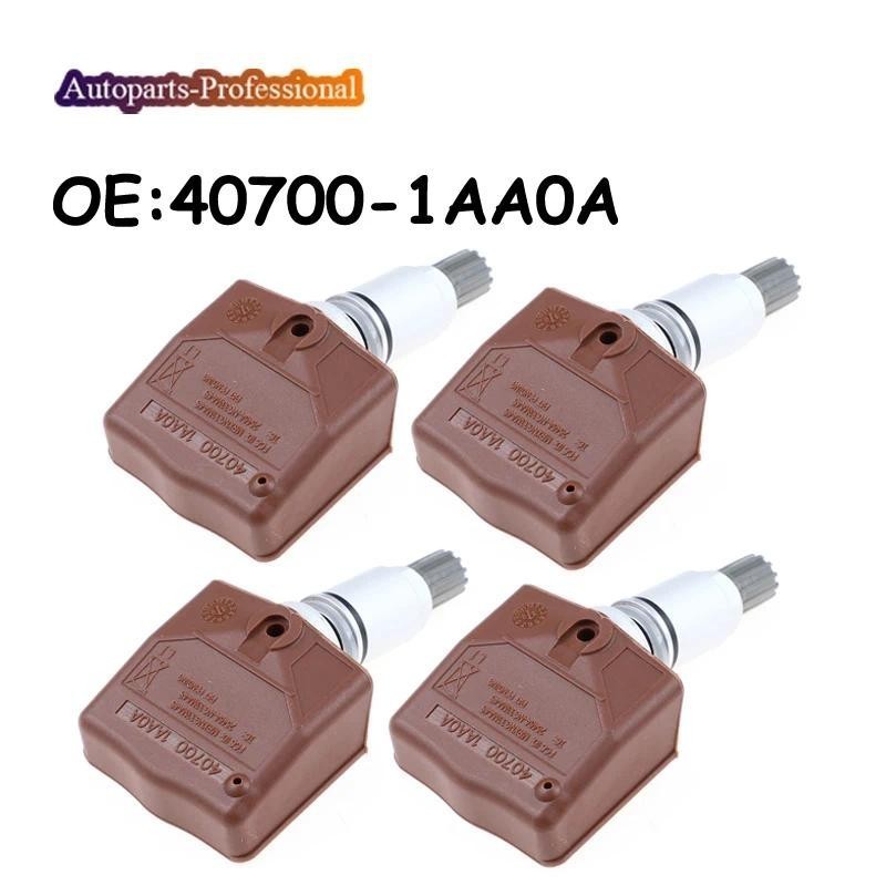 4 ชิ้น/ล็อต TPMS เซ็นเซอร์ความดันยางสําหรับ N issan 350Z Altima สําหรับ Infiniti EX35 G35 40700-1AA0