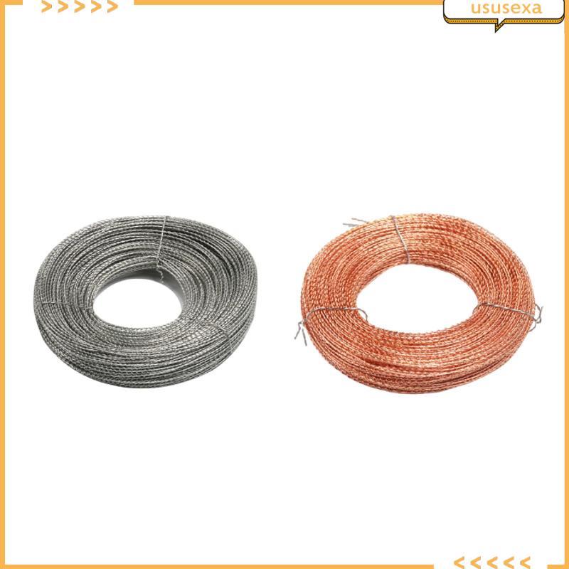 [Ususexa] ลวดเหล็กสองด้านปลอดภัยป้องกันการงัดแงะกดซีลเปล่า 30M/40M สายซีล ลวดทองแดง สําหรับน้ําไฟฟ้า