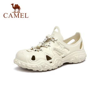 CAMEL คู่กลางแจ้งรองเท้าแตะรองเท้าชายหาดสบายๆคํานวณรองเท้าน้ํา