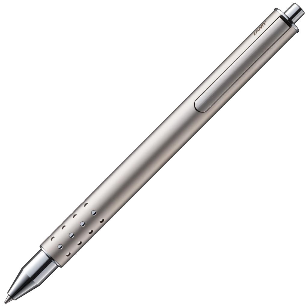 LAMY swift ปากกาโรลเลอร์บอลพัลลาเดียม - ปากกาโรลเลอร์บอลหรูหรา เขียนลื่น - ตัวด้ามโลหะทนทาน & ขนาดเส