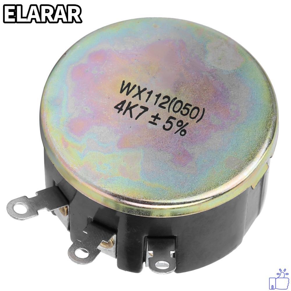 เอลรา‌R ปรับ Potentiometer, 5w Wx112(050) 4.7k Potentiometer, Precision Component Single Circle Turn