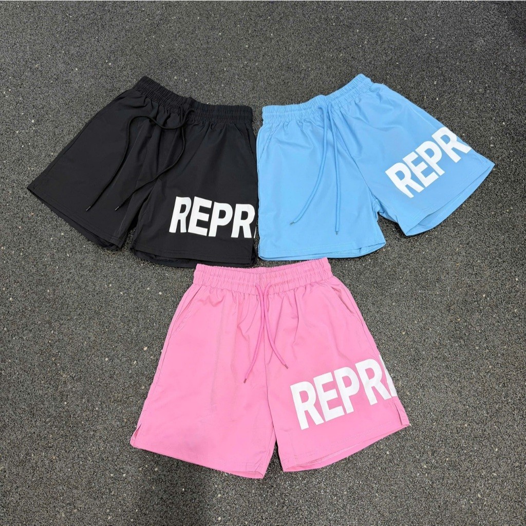 [คุณภาพกระจก] - Represent Swim Shorts Nylon Casual Five-point Shorts Mens Windbreaker Shorts