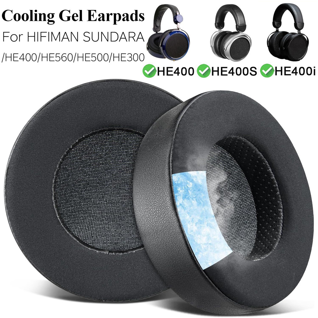Cooling Gel Earpads สําหรับ HIFIMAN SUNDARA / HE400 HE400i HE400s HE300 HE500 HE560 560i HE350 หูฟัง