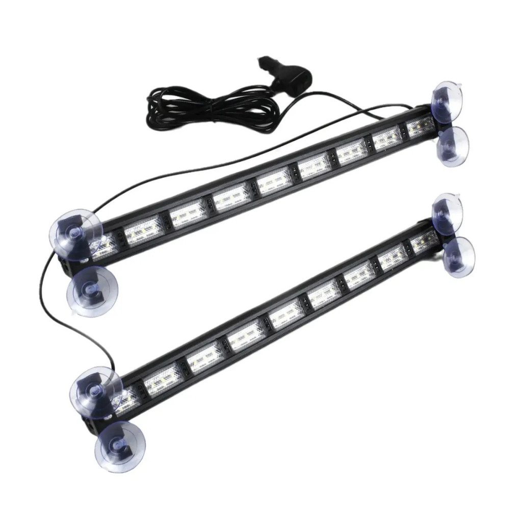 มัลติฟังก์ชั่น LED Lever Light รถเปลี่ยนสีไฟเตือนรถ Strobe Light รถบรรทุก Strip Light Strobe Light ส