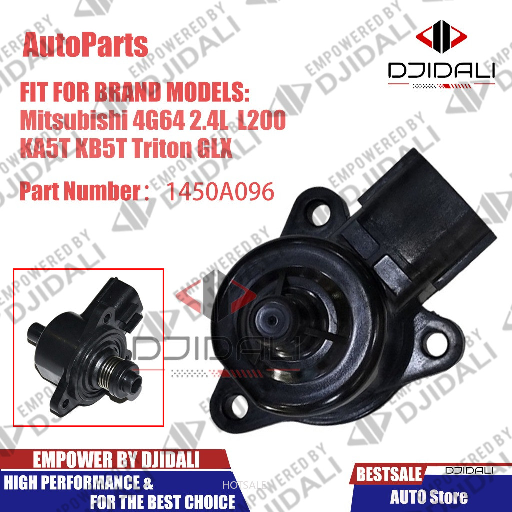 วาล์วควบคุมอากาศเดินเบาสําหรับ Mitsubishi 4G64 2.4L L200 KA5T KB5T Triton GLX (1450A096)