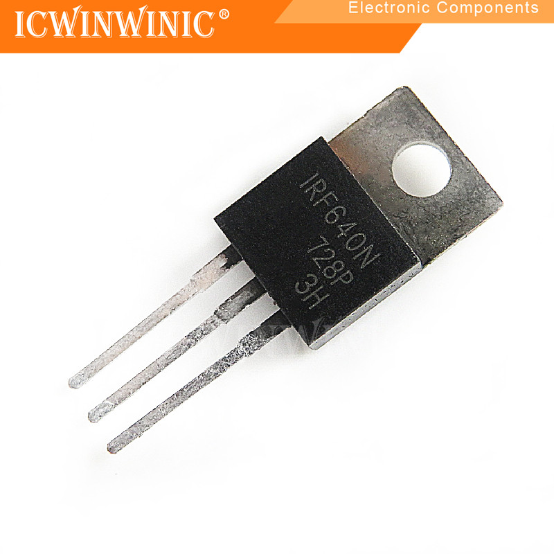 5 ชิ้น IRF640N IRF640 TO-220 ส่วนประกอบอิเล็กทรอนิกส์C