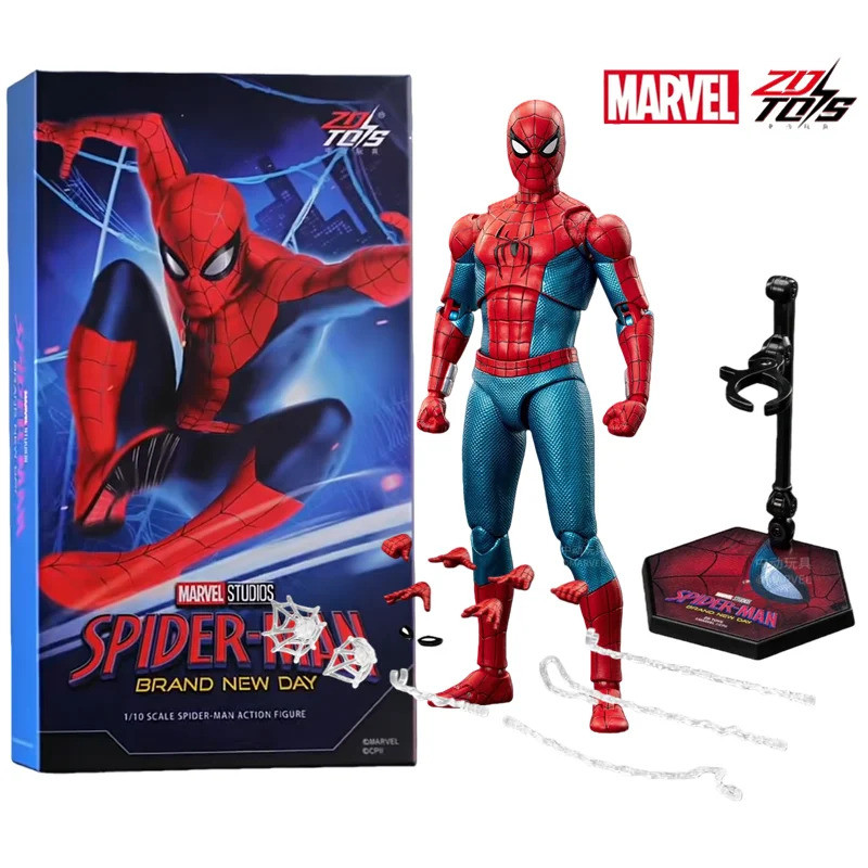In stockSpider-Man: ยี่ห้อใหม่ Marvel ZD ของเล่น Spider-Man Adcanced ชุด ps4 Action Figure Collections ของขวัญ