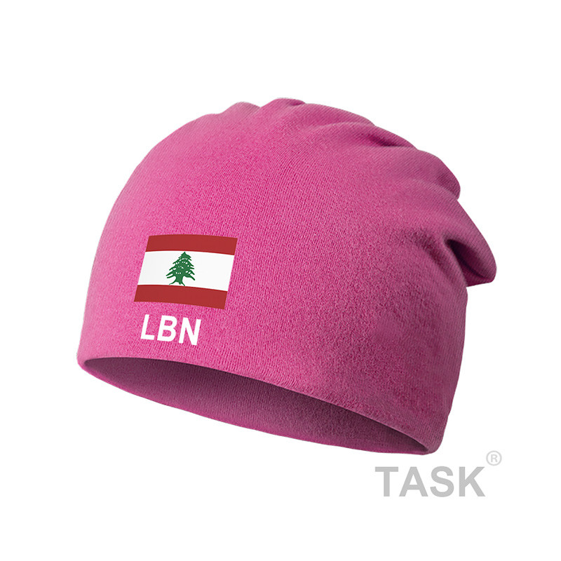 Lebanon Lebanon กลางแจ้ง Baotou ถักหมวกอุ่นผู้ชายผู้หญิงกองหมวกวิ่งหมวกฤดูใบไม้ร่วงชุด Boundless