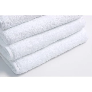 ผ้าเช็ดตัว ผ้าขนหนูโรงแรม น้ำหนัก 453 กรัม/ผืน 12 ปอนด์/โหล สีขาว Blue Sleep