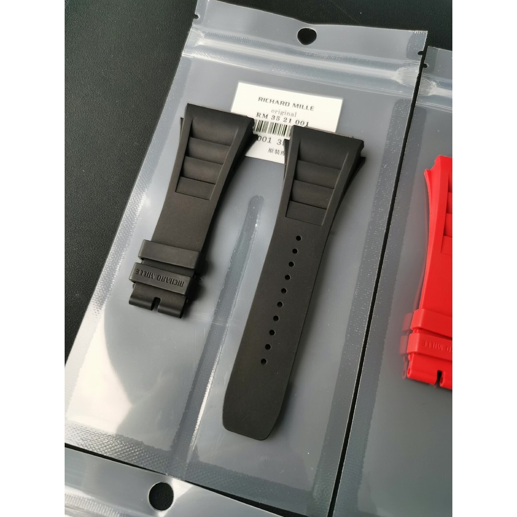 ทดแทน Adapt to RICHARD Miller Rubber Strap RICHARD MILLE Tape Male