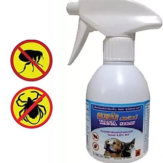 YANA Spray ขนาด 250cc สเปรย์กำจัดเห็บหมัด สุนัขและแมว