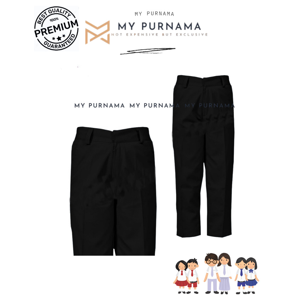 SCHOOL UNIFORM PANTS สําหรับ JUNIOR HIGH SCHOOL, High SCHOOL, VOCATIONAL SCHOOL, MAGANG / PKL LONG B