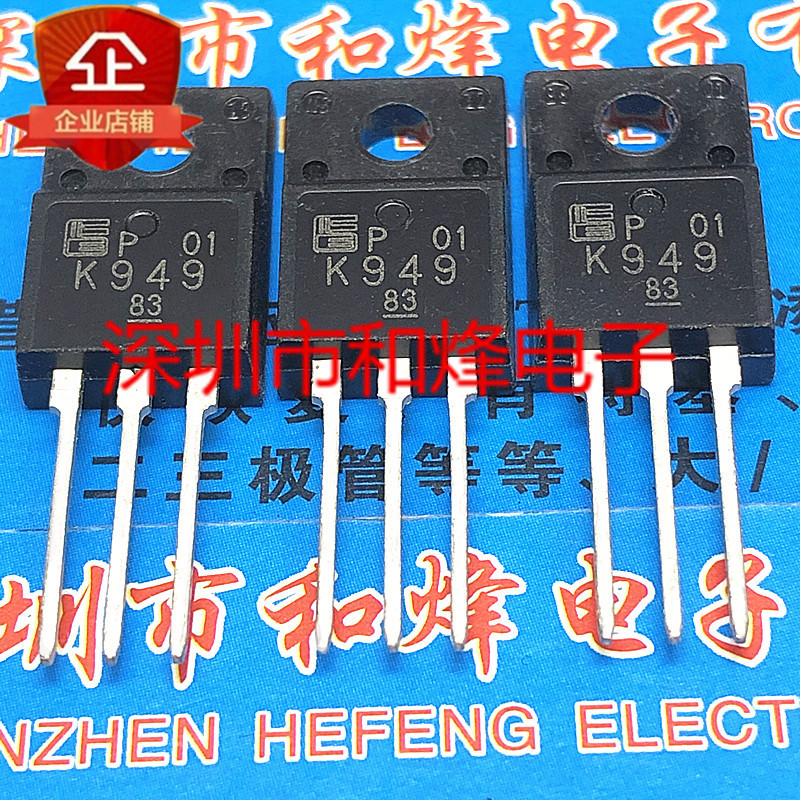 10 ชิ้น K949 2SK949 TO-220F 500V 6A วิทยุไตรโอด