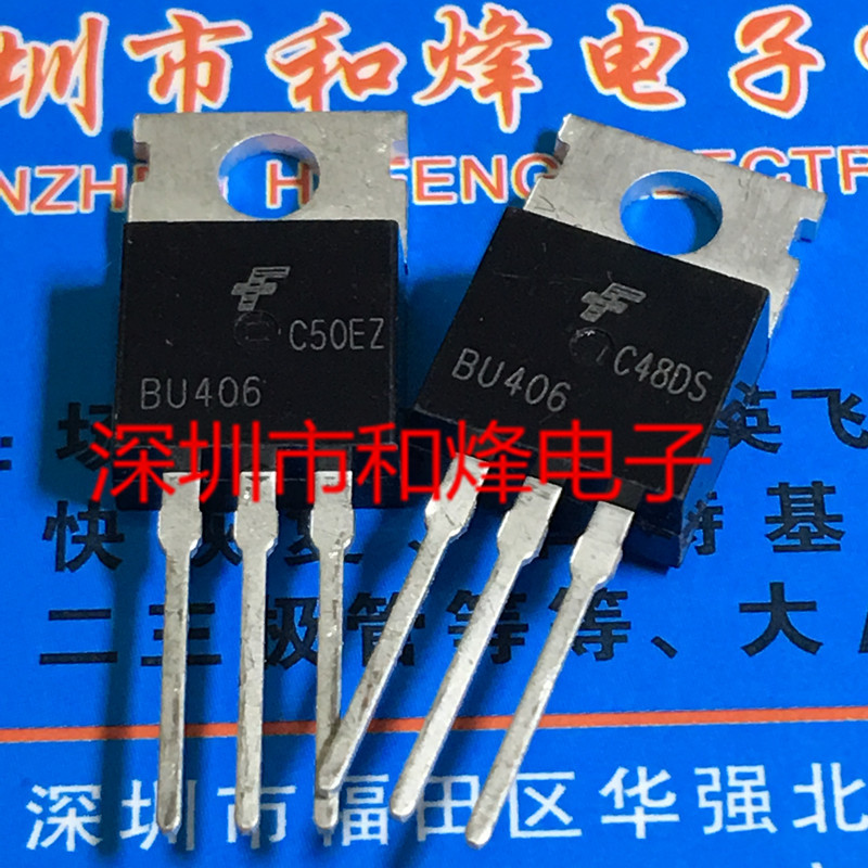 10 ชิ้น BU406 TO-220 MOS Radio triode
