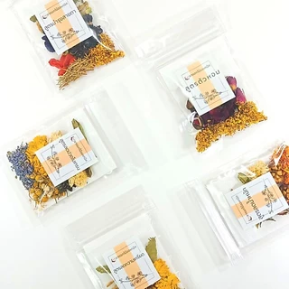(สินค้าแฮนด์เมทจัดส่งภายใน 2 วัน)ชาดอกไม้ ออแกนิค (ขนาดทดลอง Size mini ) เปลี่ยนโฉมสติกเกอร์แบบใหม่!! แถมถุงกรองชา1ชิ้น