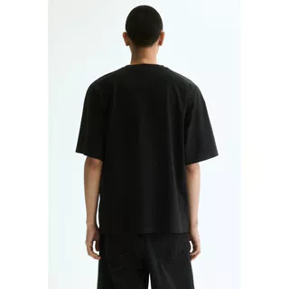 H&M(เอชแอนด์เอ็ม) เสื้อยืดทรงโอเวอร์ไซส์ ผู้ชาย 1159823_25