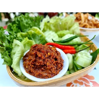 แจ่วบอง (แมงดา) สุก สเตอริไรส์ รับรอง GMP