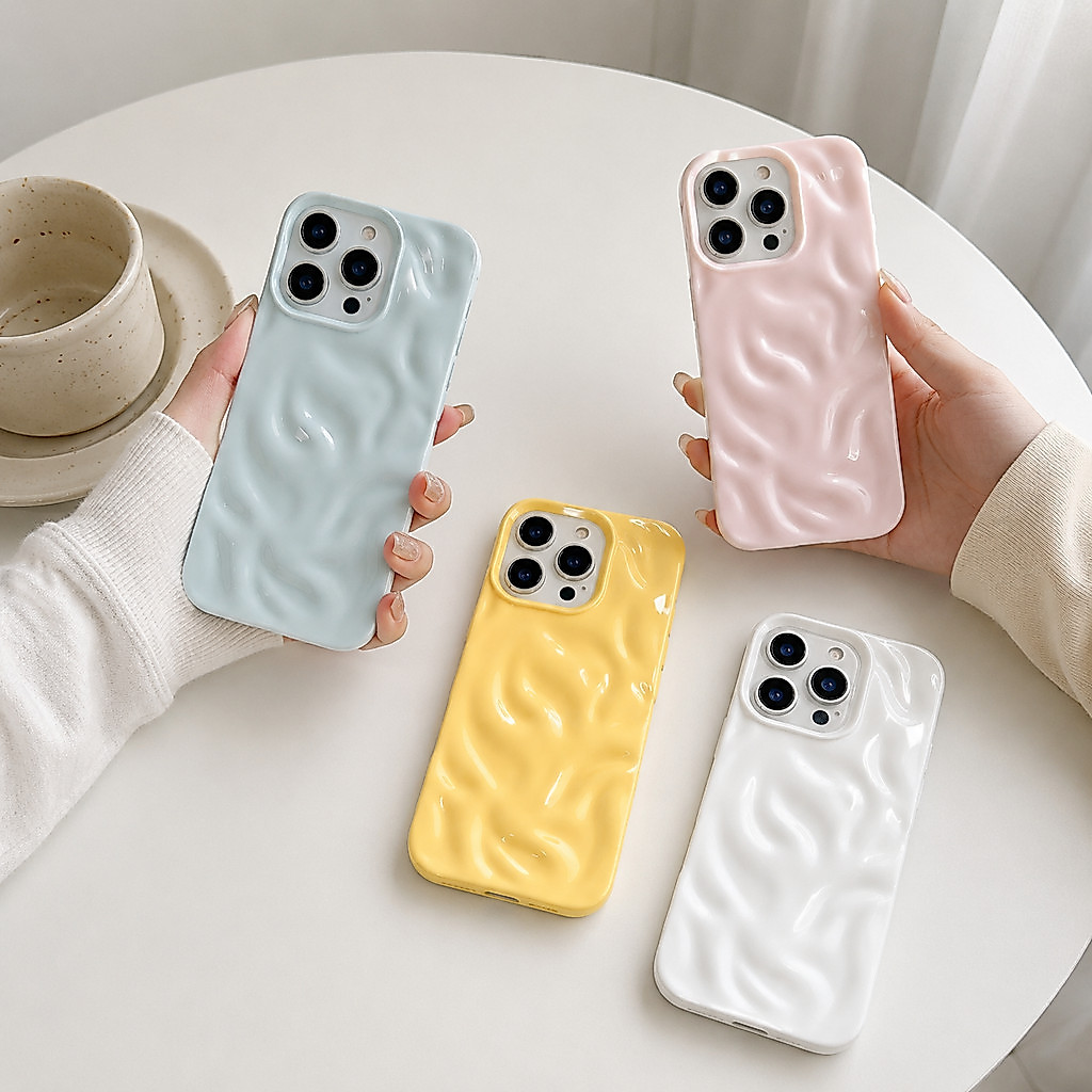 เคสโทรศัพท์ เหมาะสําหรับ realme Glossy 3D Meteorite รูปแบบสามมิติกรณีกันกระแทกเหมาะสําหรับ C63 4G/C5