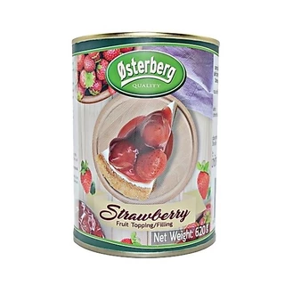 OSTERBERG ฟรุตท็อปปิ้งและฟิลลิงบลูเบอร์รี/สตรอว์เบอร์รี/แอปเปิล 620g | Blueberry/Strawberry Fruit Topping & Filling