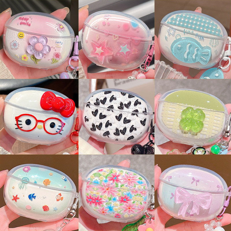 Compatible with Vivo Buds Pro Case Transparent Protective Cases vivo TWS 5e Bluetooth Headphone Wire