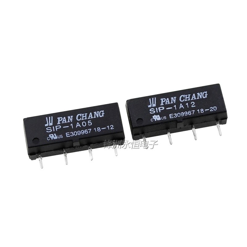 2 ชิ้น/ล็อต Reed Switch รีเลย์ SIP-1A05 SIP-1A12 SIP-1A24 5V/12/24VDC 4PIN รีเลย์ในสต็อก JXAA