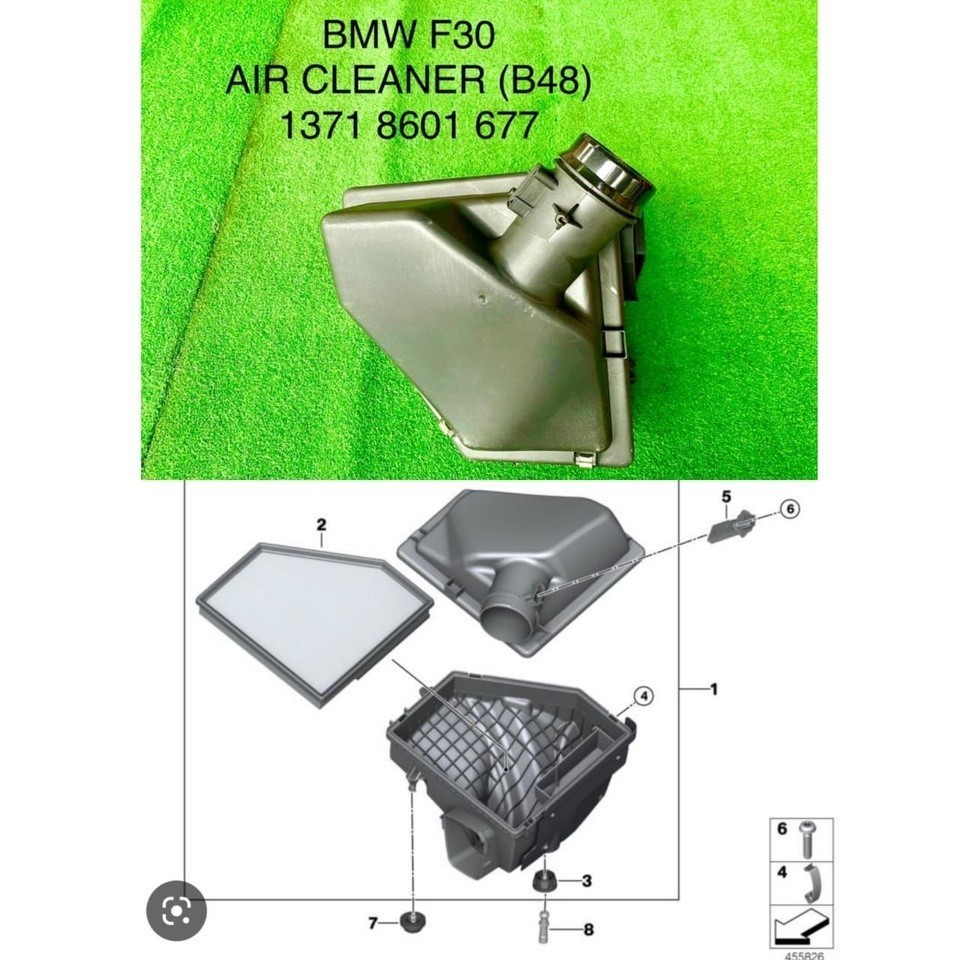 BMW F30 320 3 SERIES AIR CLEANER B48 LCI MODEL