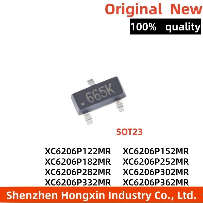 1-5PCS XC6206P122MR XC6206P152MR XC6206P182MR XC6206P252MR XC6206P282MR XC6206P302MR XC6206P362MR XC