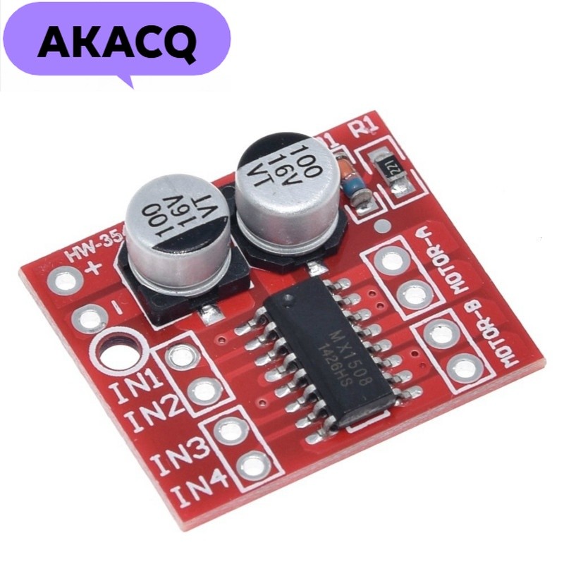 โมดูลไดร์เวอร์มอเตอร์ DC 2 ทิศทาง 2 ช่อง PWM ความเร็ว Dual H-Bridge Stepper Mini victory L298N