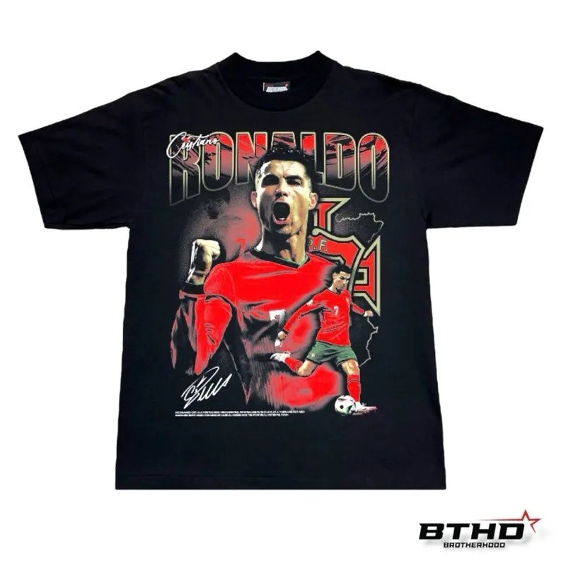 BTHD: เสื้อ โด้โปรตุเกส ทรงโอเวอร์ไซส์คอฟิต ผ้าComb20