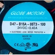 [พัดลมระบายความร้อนพร้อมสต็อก] D47-B15A-05T3-100 24VDC 0.40 A A47-B15A-15T3-100 พัดลม 2 สายดั้งเดิม