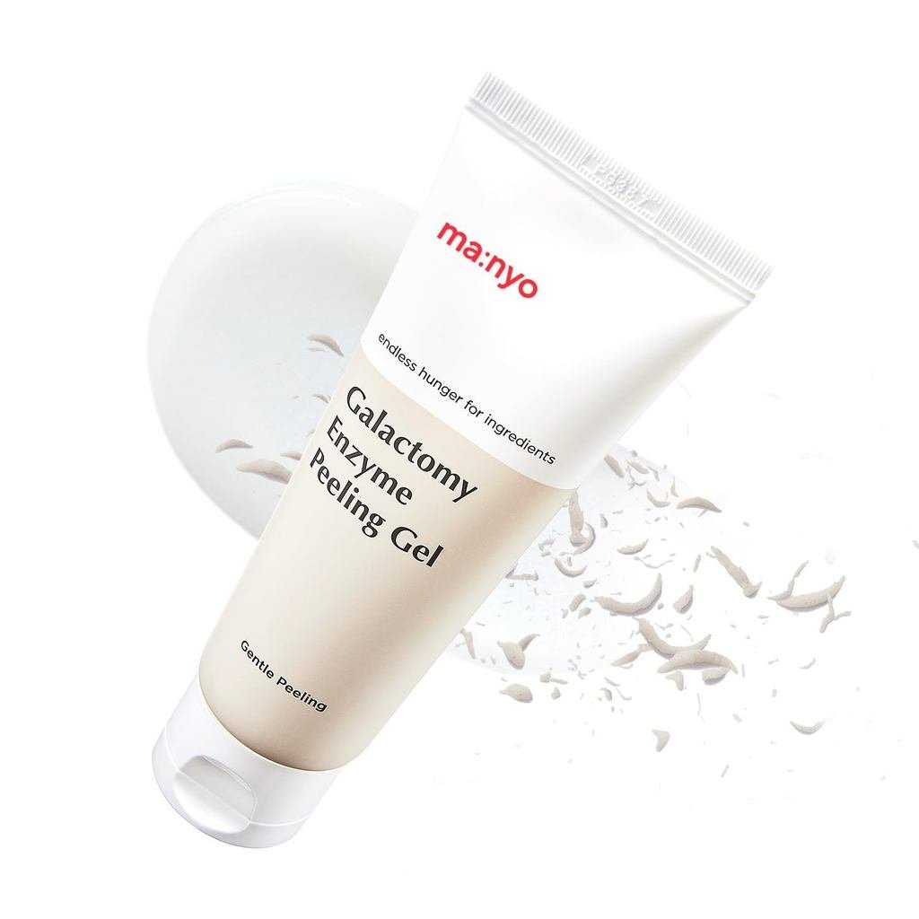 MANYO Galactomy Enzyme Peeling Gel, Face and Body Scrub, Dead Skin Remover, Blackhead Remover, เจลขั
