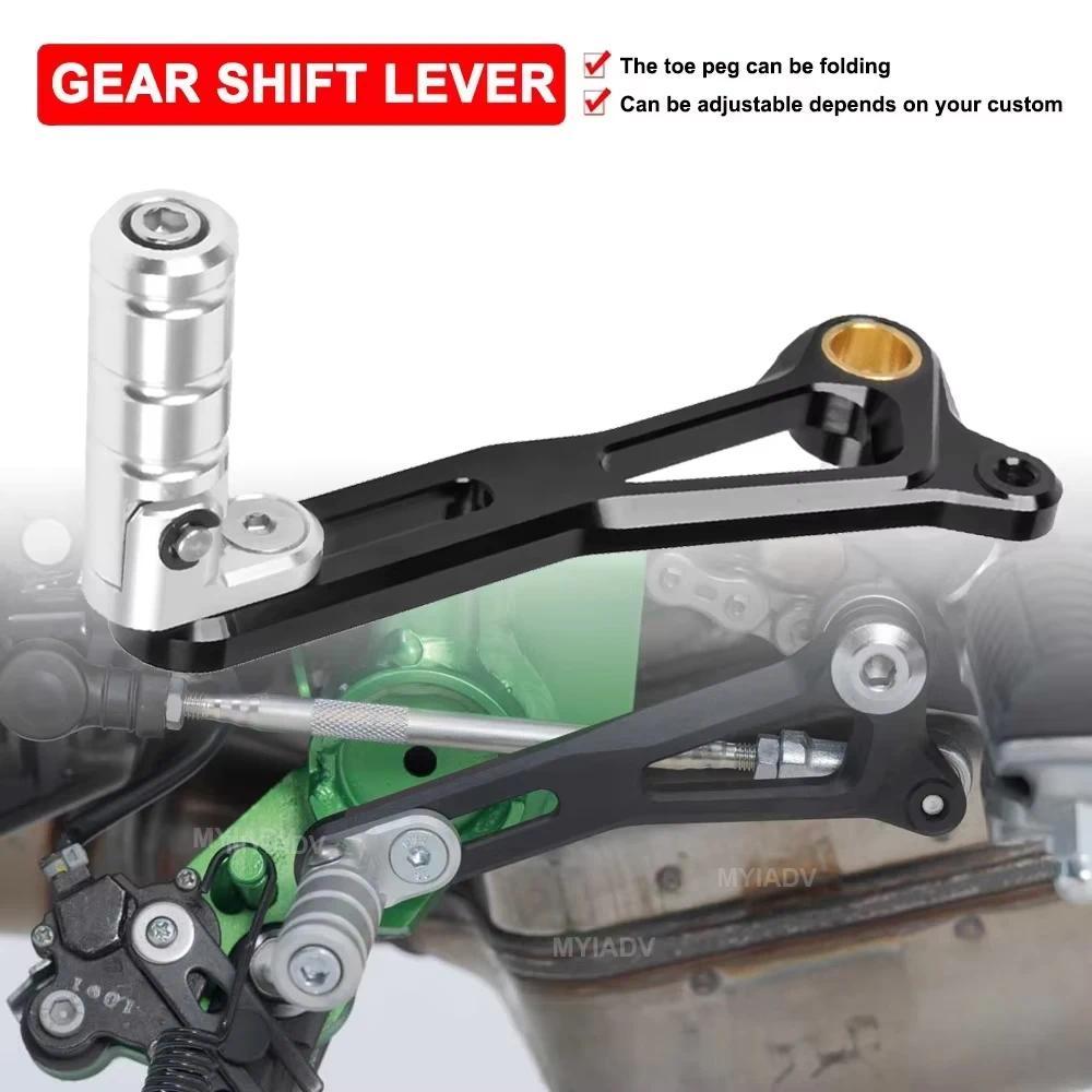 Kรถจักรยานยนต์ปรับพับเกียร์Shifter LeverสําหรับKawasaki Z1000 Z1000R Z1000 R 2010-2016 Z1000SX 2016-